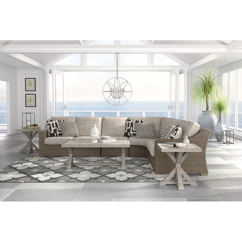 Rosecliff Heights Gilchrist Outdoor Seating Group with Cushions